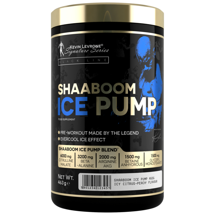 Levrone Black Kevin Levrone SHAABOOM ICE PUMP 463 g 5903719234498 | 8327-CUDQN | 8327-CUDQN