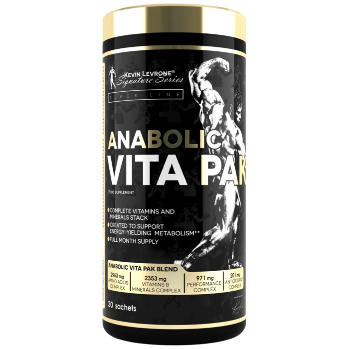 Levrone Black Kevin Levrone ANABOLIC VITA PAK 30 sachets 5903719210126 | 6753-JVXUE | 6753-JVXUE