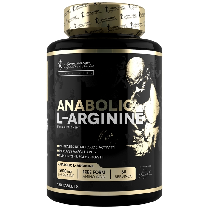 Levrone Black Kevin Levrone ANABOLIC L-ARGININE 120 tablets | 9237-AWPLK | 9237-AWPLK