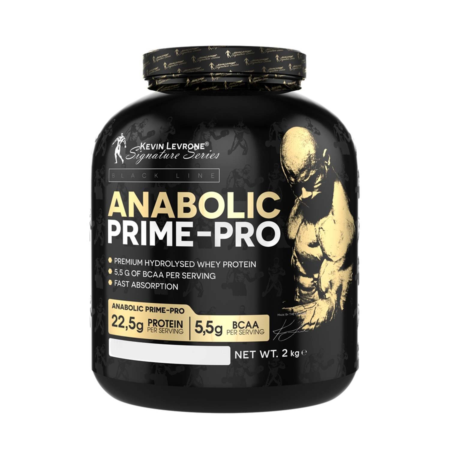 Levrone Black Kevin Levrone Anabolic Prime Pro Whey, 2 Kg, Premium Hydrolyzed Whey Protein | 6957-WUVLD | 6957-WUVLD