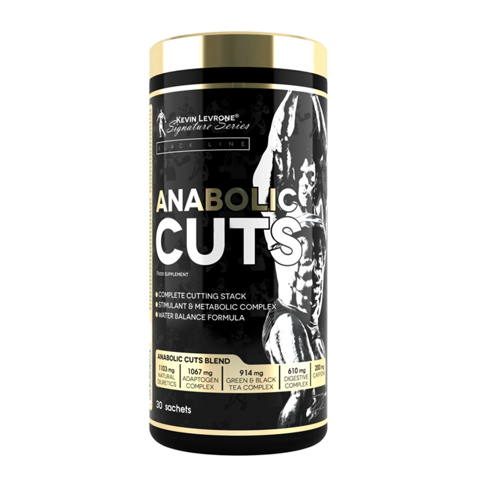 Levrone Black Kevin Levrone Anabolic Cuts, 30 Sachets, Burning of Excess Fat, Includes Diuretics | 0968-AODNJ | 0968-AODNJ