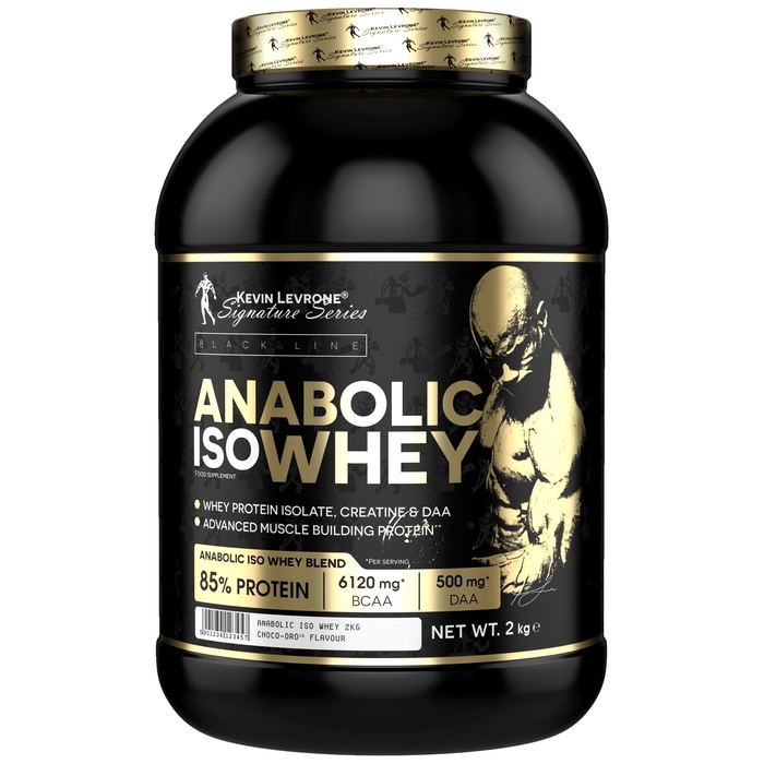 Levrone Black Kevin Levrone Anabolic Iso Whey, 2 KG, 85% Protein, Advanced Muscle building Protein | 3518-PSLIT | 3518-PSLIT
