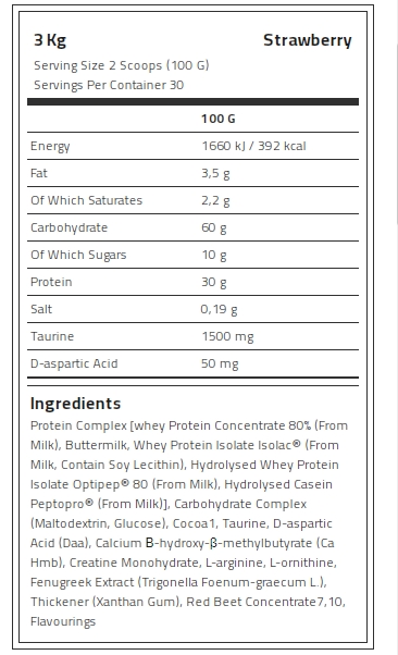 Levrone Black Kevin Levrone Anabolic Mass, 3 Kg, Contributes to a Growth in Muscle Mass | 6098-CWMUY | 6098-CWMUY