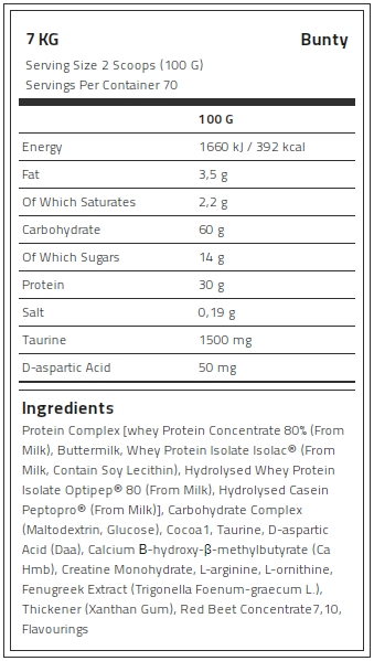 Levrone Black Kevin Levrone Anabolic Mass, 7 Kg, Contributes to a Growth in Muscle Mass | 1276-EICGA | 1276-EICGA