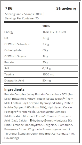 Levrone Black Kevin Levrone Anabolic Mass, 7 Kg, Contributes to a Growth in Muscle Mass | 1276-EICGA | 1276-EICGA