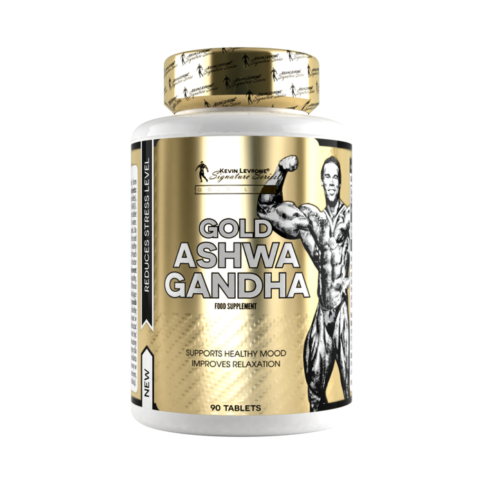 Levrone Gold Kevin Levrone GOLD Ashwagandha 90 tablets 5903719243827 | 3641-OCETX | 3641-OCETX