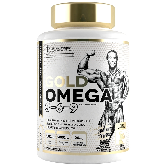 Levrone Gold Kevin Levrone GOLD OMEGA 3-6-9 100 capsules | 0432-JVSIM | 0432-JVSIM