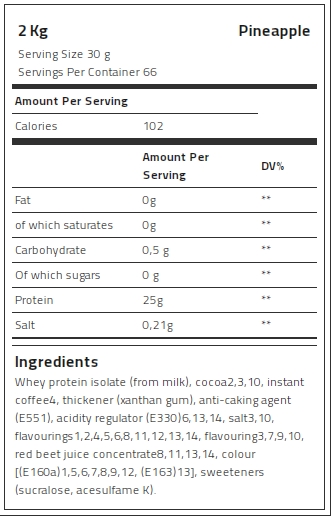 Levrone Gold Kevin Levrone 100% Gold Isolate Whey, 2 Kg, Whey Protein Isolate | 9142-KRPJG | 9142-KRPJG