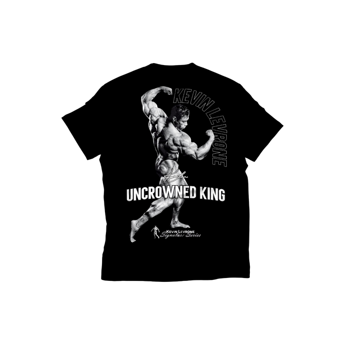 Levrone Merch Kevin Levrone T-Shirt UNCROWNED KING 240g Black 5903719263894 | 2809-FERAC | 2809-FERAC