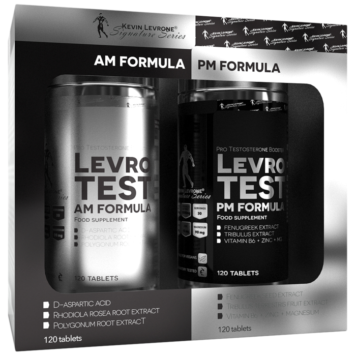 Levrone Silver Kevin Levrone LevroTest AM PM formula 240 (2x120) tablets 5902610934568 | 4783-ZWOLH | 4783-ZWOLH