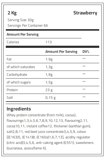 Levrone Silver Kevin Levrone Whey Supreme, Vanilla, 2 Kg, Support Strength, Support Recovery | 0163-IWPSU | 0163-IWPSU