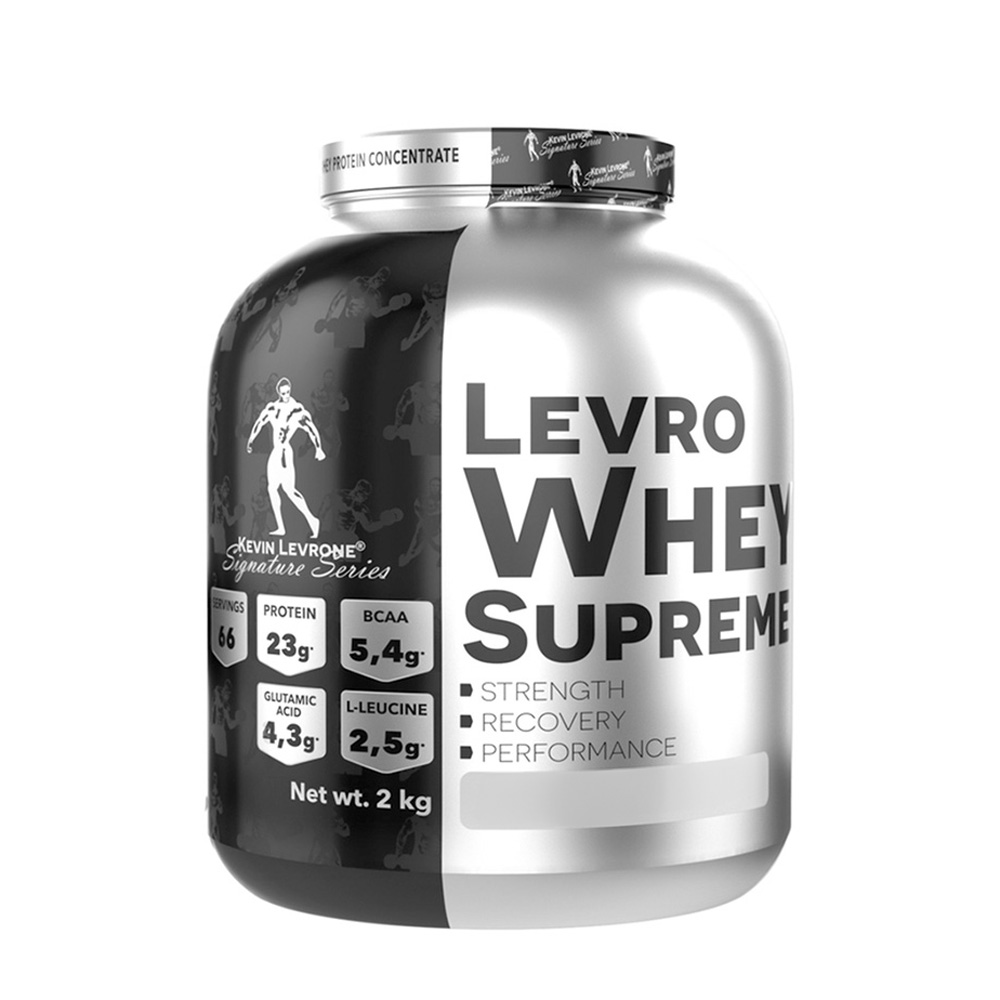 Levrone Silver Kevin Levrone Whey Supreme, Vanilla, 2 Kg, Support Strength, Support Recovery | 0163-IWPSU | 0163-IWPSU