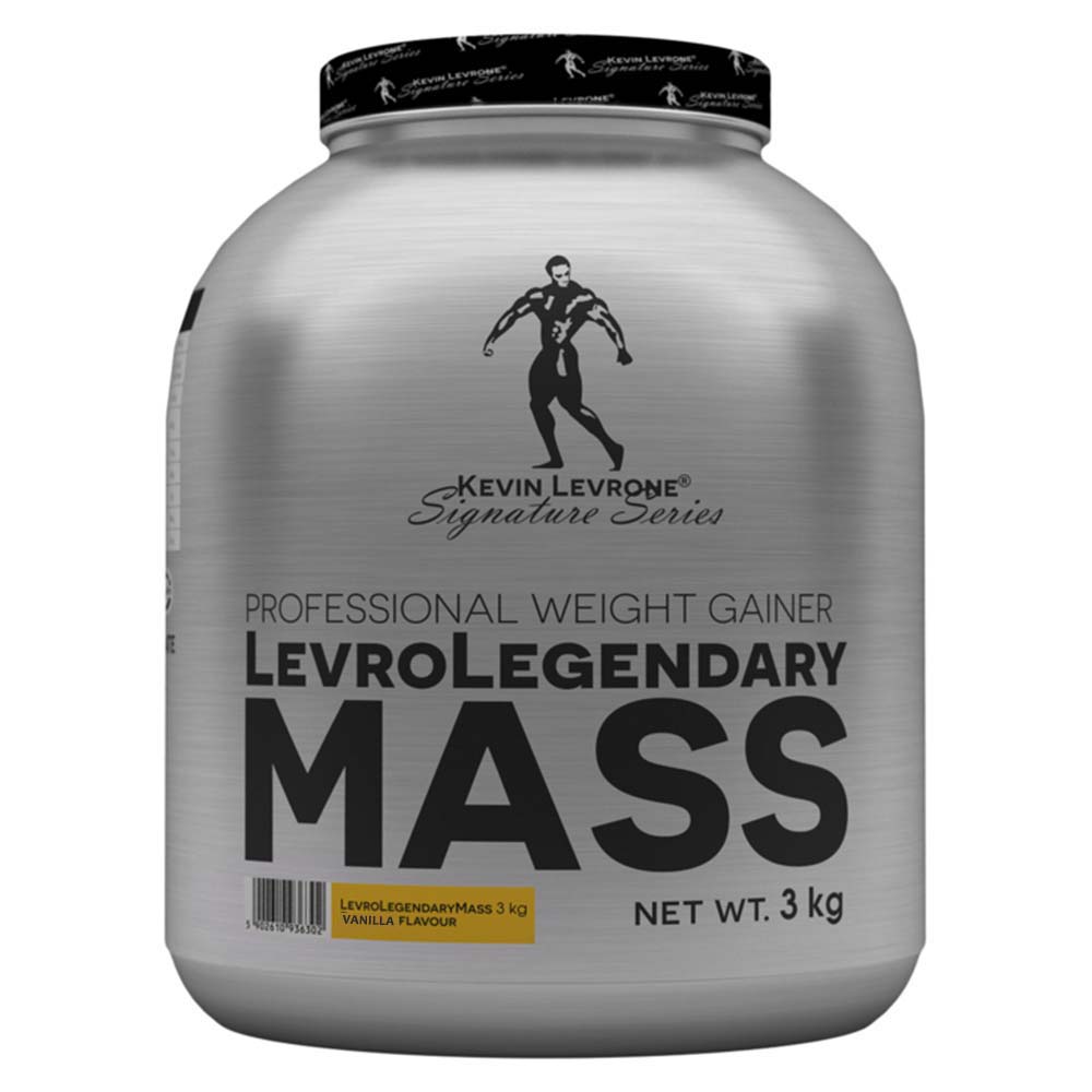 Levrone Silver Kevin Levrone Levro Legendary Mass, Vanilla, 3 Kg, Ideal Option for Physically Active People | 5179-RWAFT | 5179-RWAFT