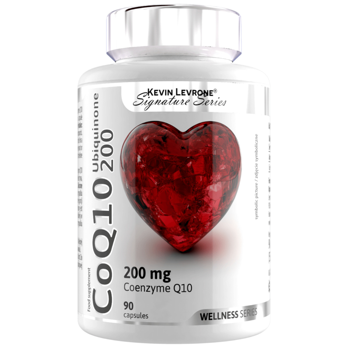 Levrone Wellness Kevin Levrone Wellness Series CoQ10 Ubiquinone 200 90 caps 5903719260886 | 5469-PDTAG | 5469-PDTAG